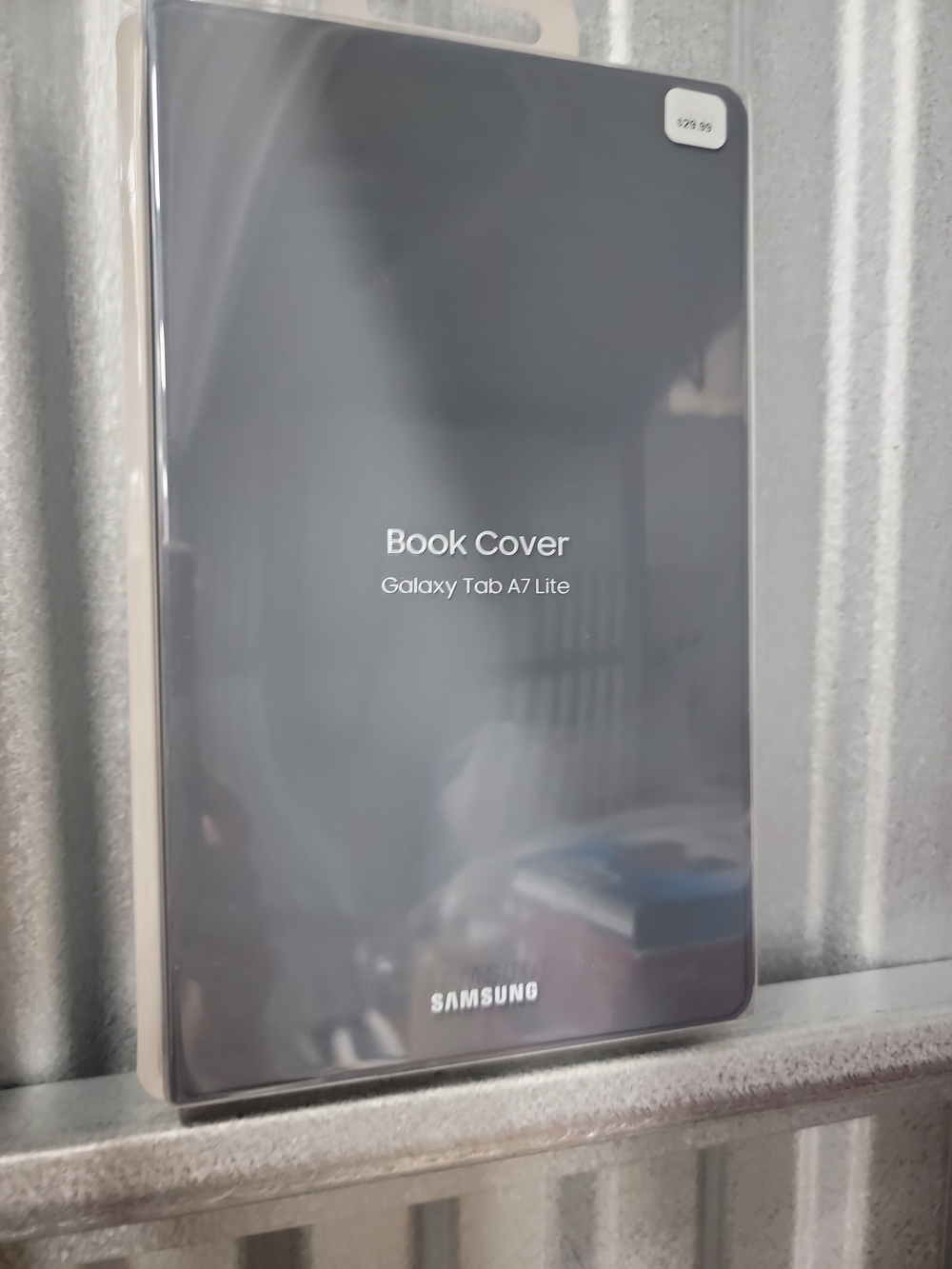 Samsung White Retail Packaging with Barcode Sticker